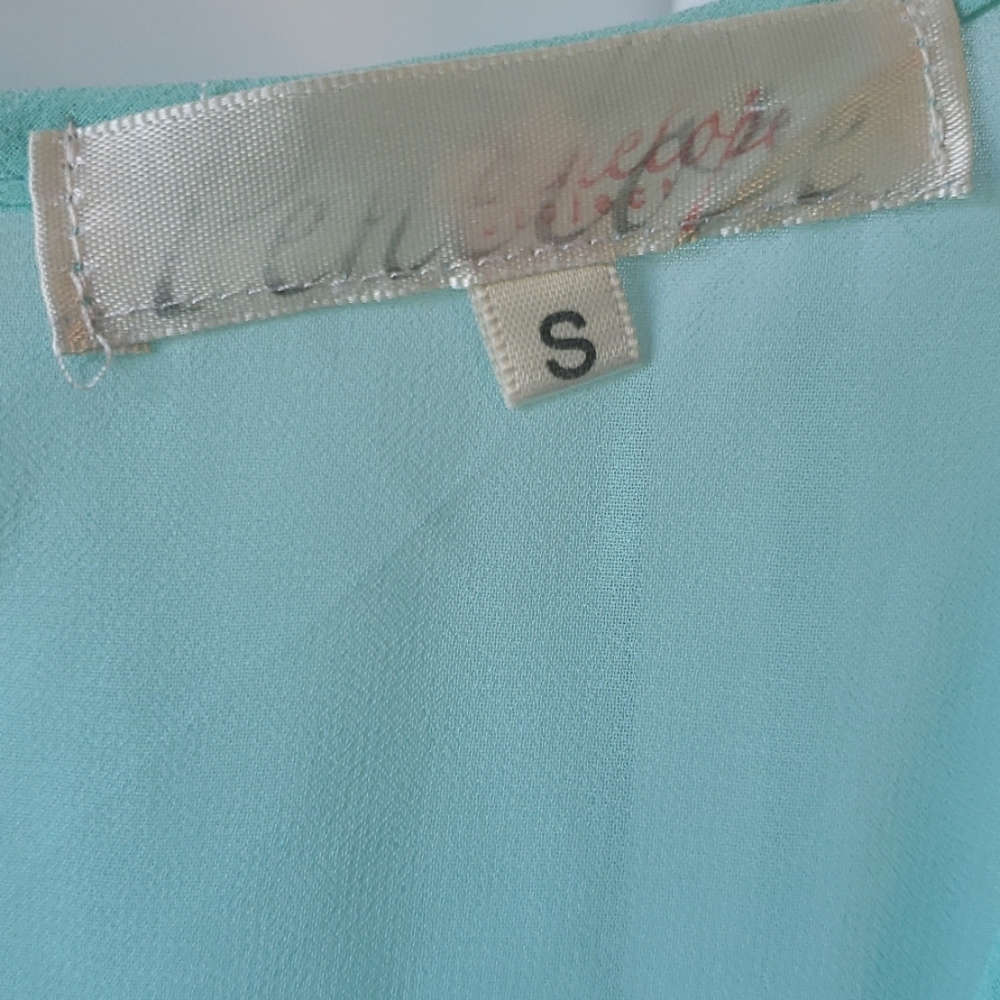 Penelope Project Sheer Rhinestone Blouse - Picture 2 of 5